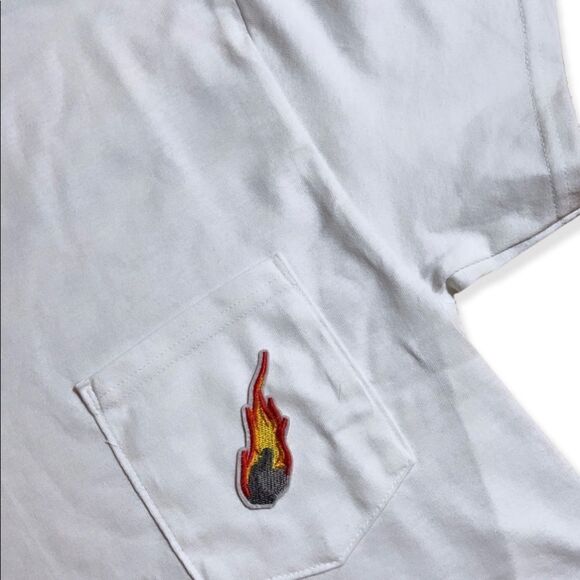 NWT Wool + Pepper Co. Meteor Unisex Pocket Tee - Picture 6 of 6